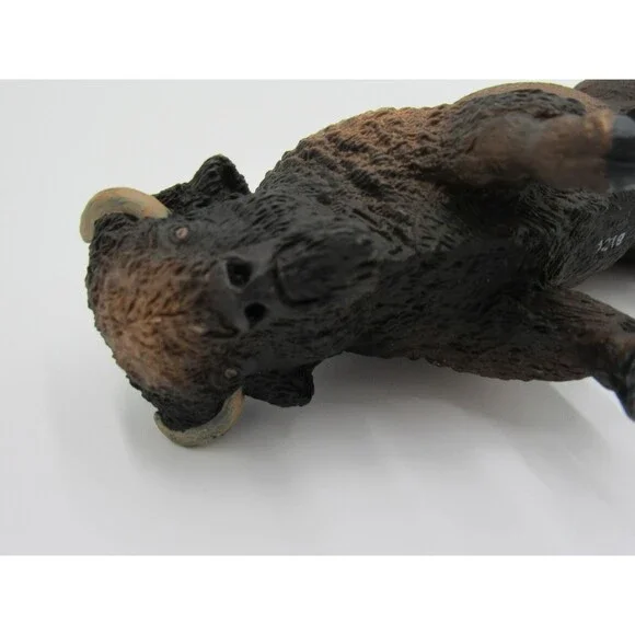 Safari Ltd Brown Buffalo Bison 2018 Animal Figure Realistic Toy Figurine - Picture 13 of 16